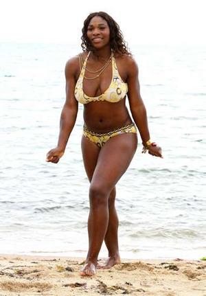  Serena Williams With Bikini 16